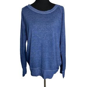 Maurice’s Top Medium Blue Oversized Loose Fit